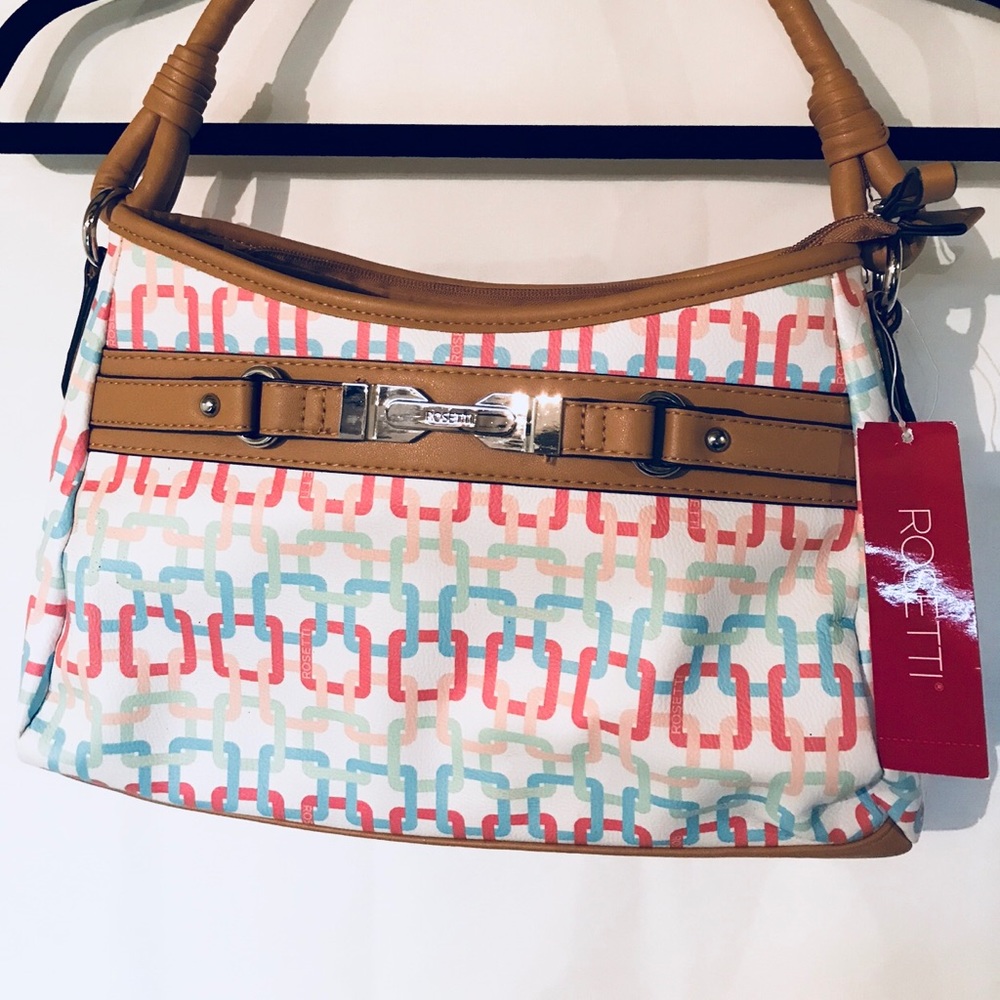 Rosetta multi colored new purse